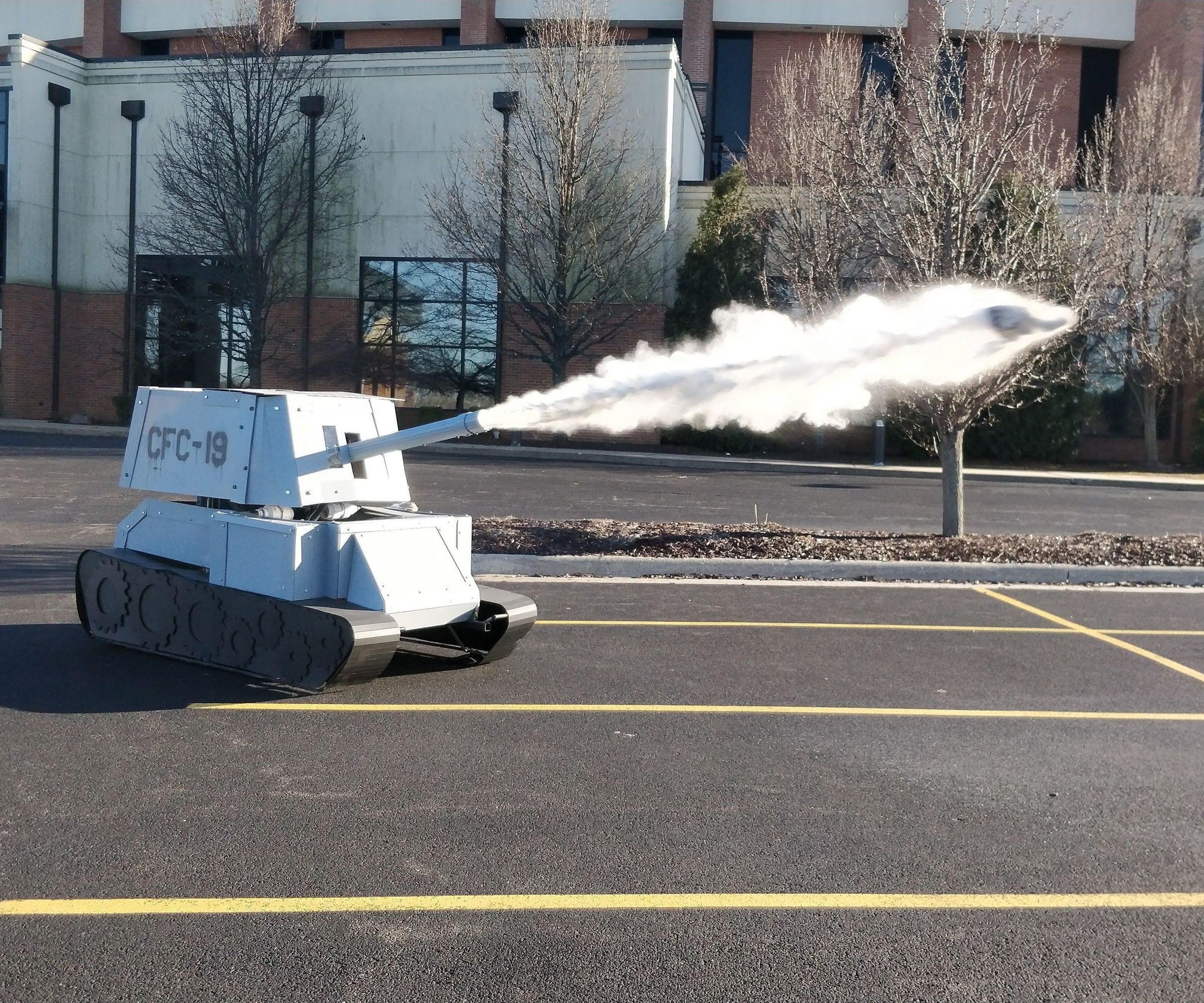 DIY guide for Military Tank, Drivable With T-shirt Cannon with step-by-step instructions