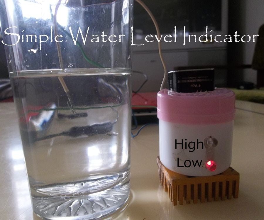 How to Make Simple Water Level Indicator 4 Steps (with Pictures