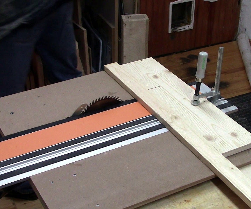 Very Simple Diy Table Saw 13 Steps With Pictures Instructables Very Simple Diy Table Saw 13 Steps, Track Saw Table Plans