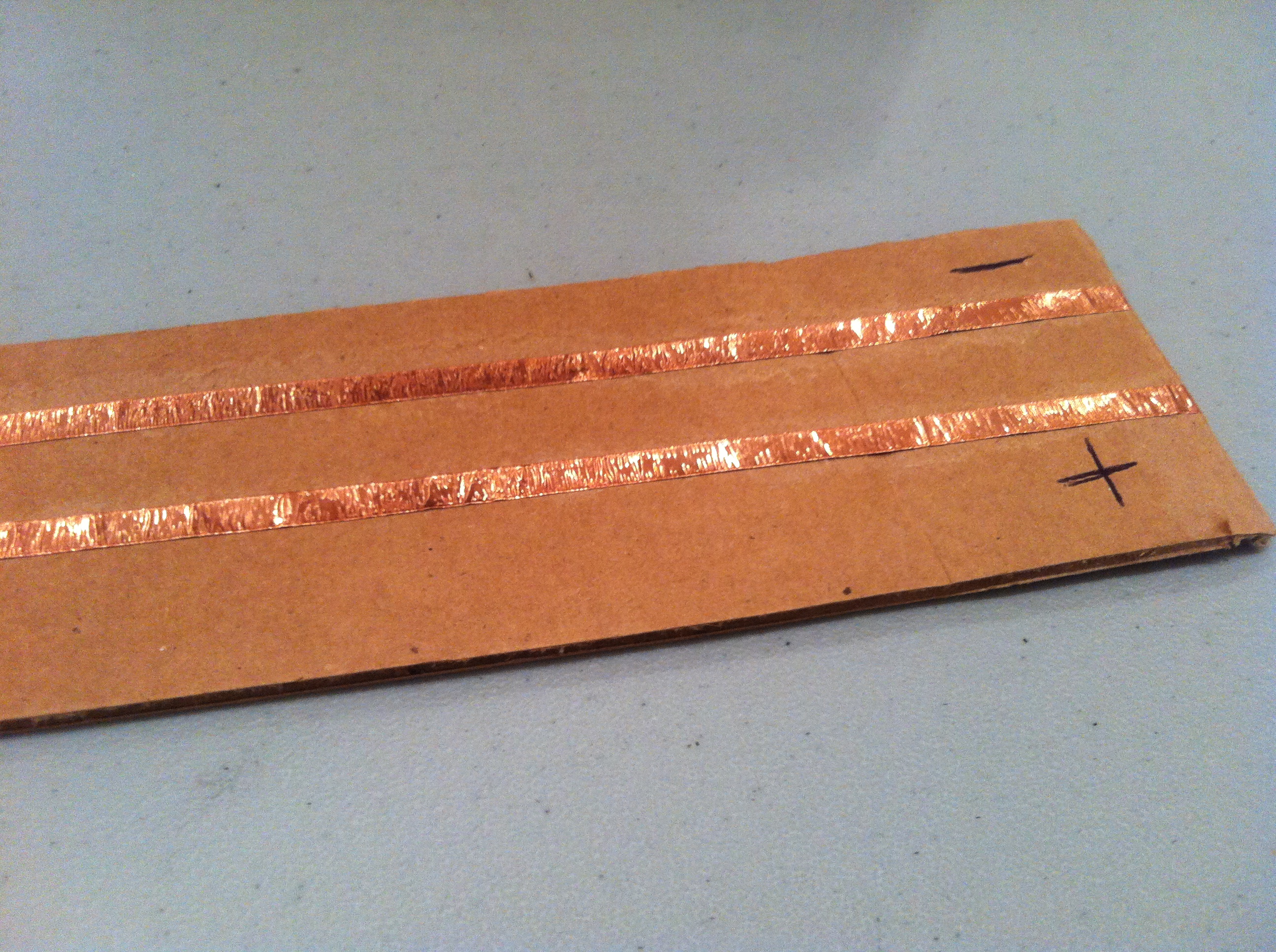 Simple Circuit With Copper Tape 6 Steps Instructables