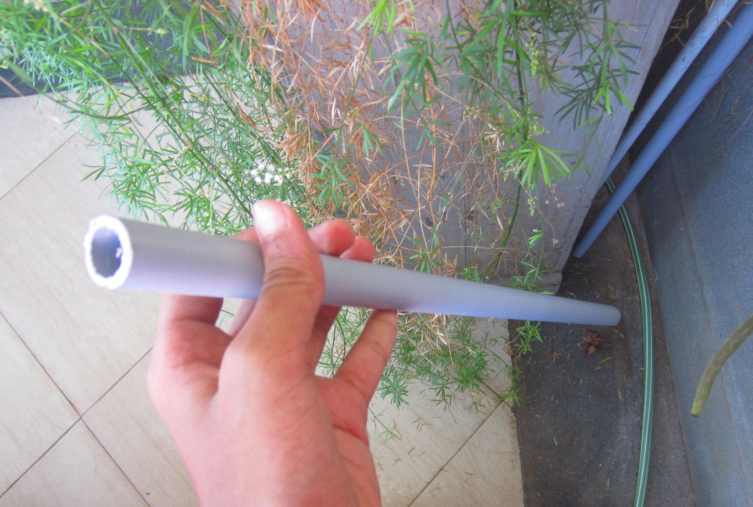 How to Make a Flute From an Old PVC Pipe and an Old Flip Flop 8 Steps