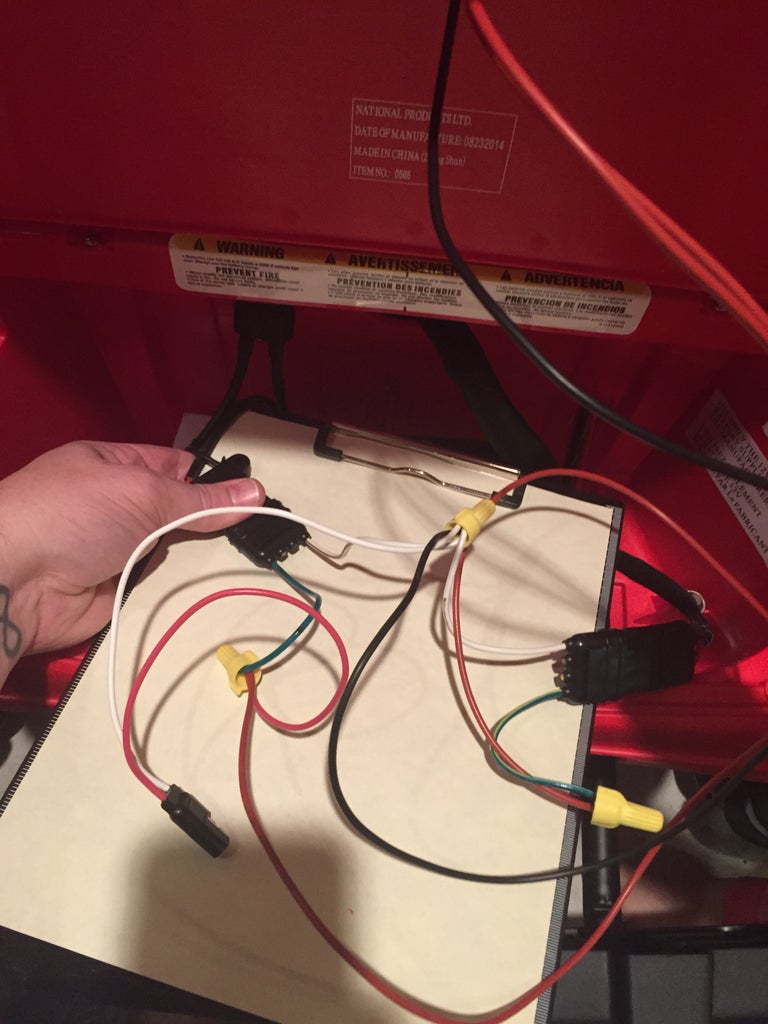 Power wheels switch diagram