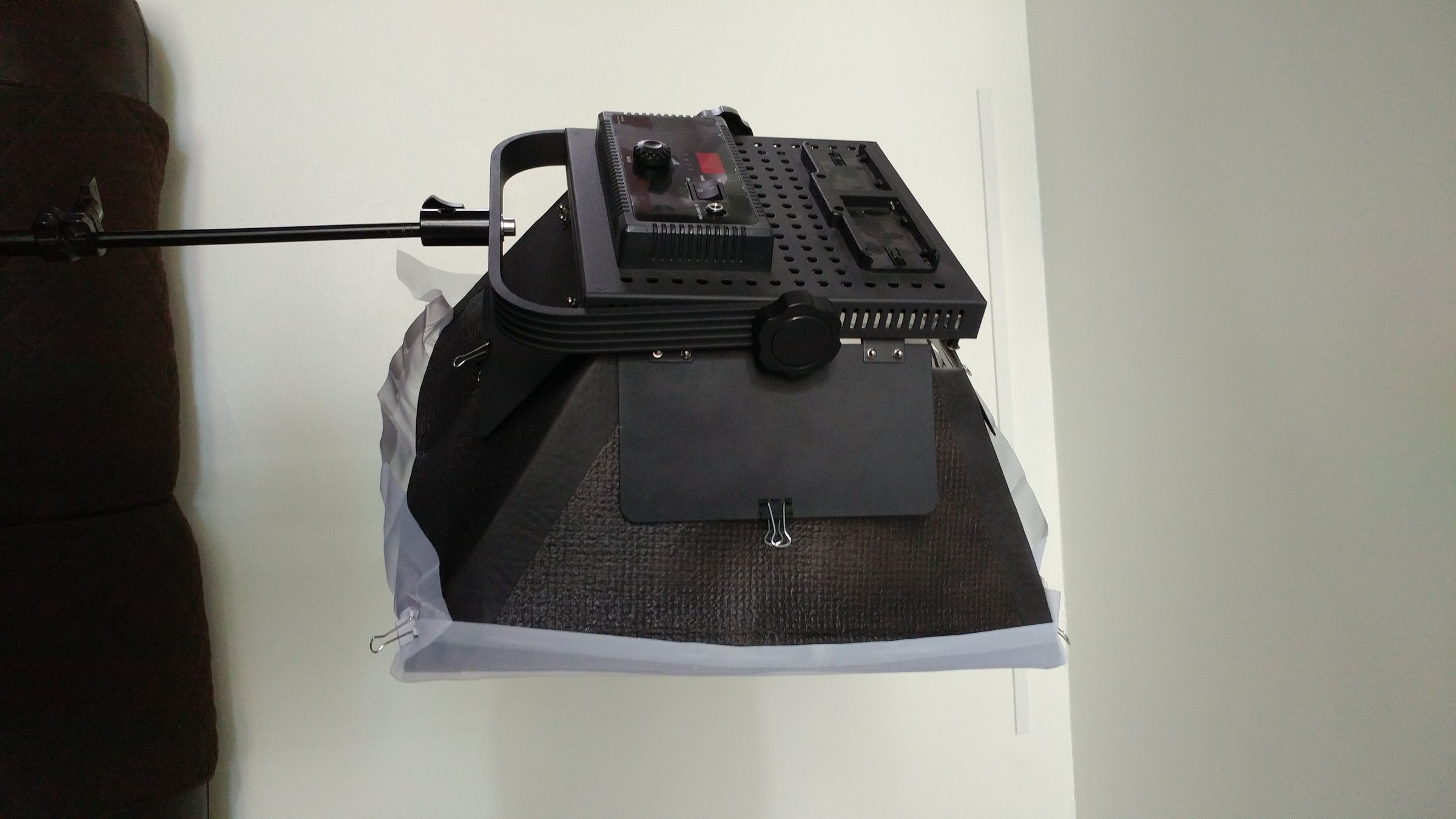 World's Easiest Softbox for LED Light Panels 6 Steps (with Pictures