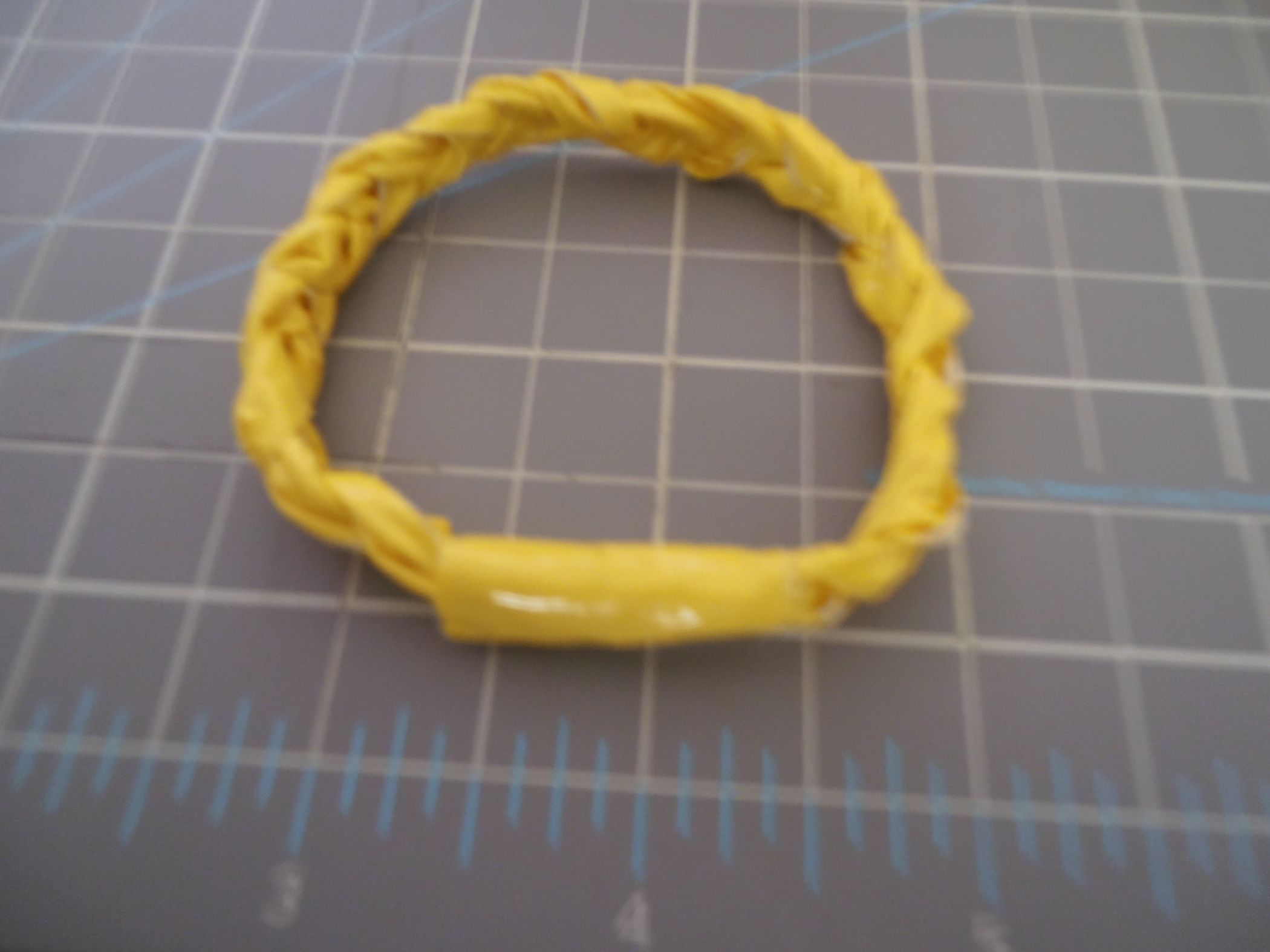 How to Make a Duct Tape Braided Bracelet 4 Steps Instructables