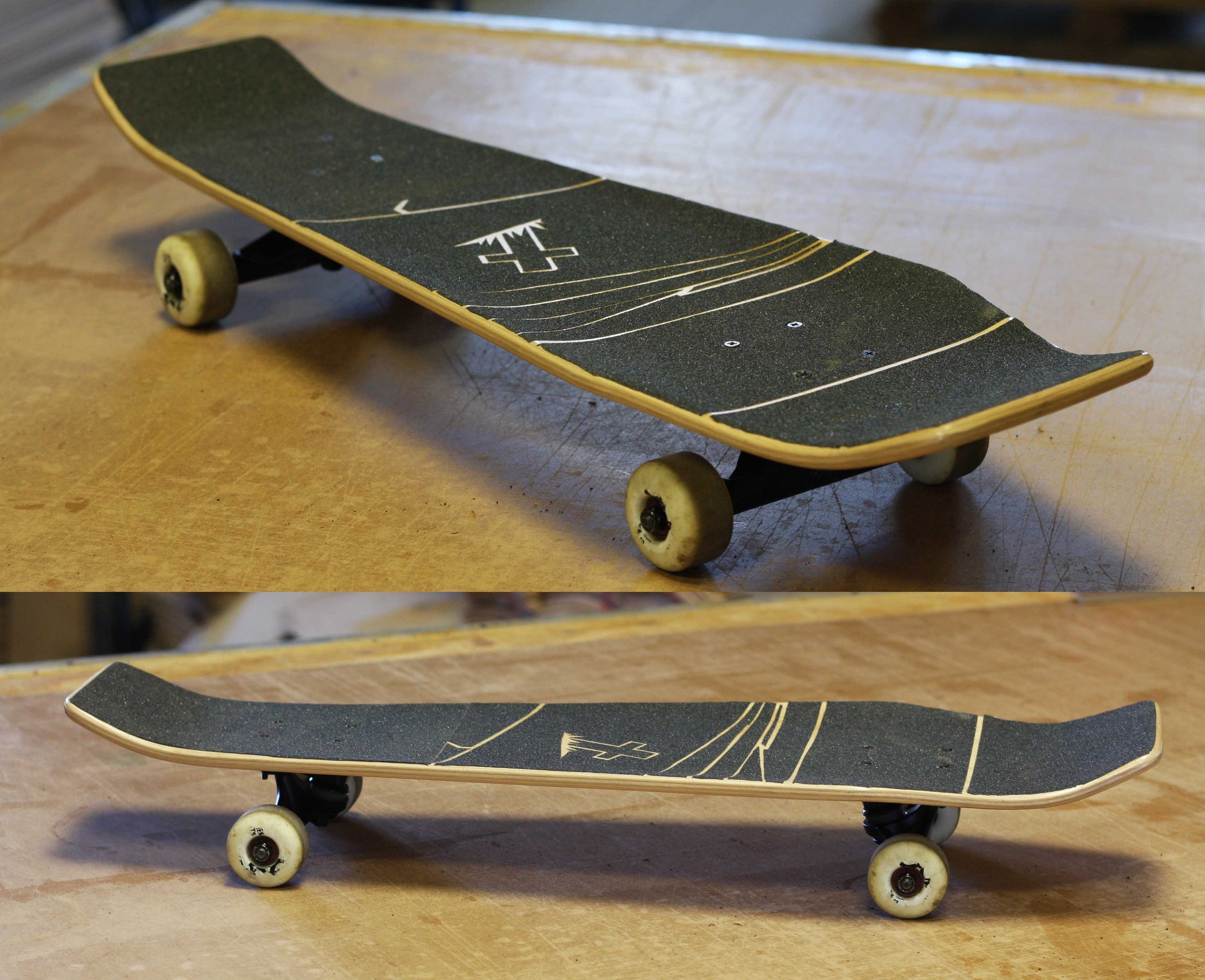 Layout, Cut and Finish a Skateboard 9 Steps Instructables
