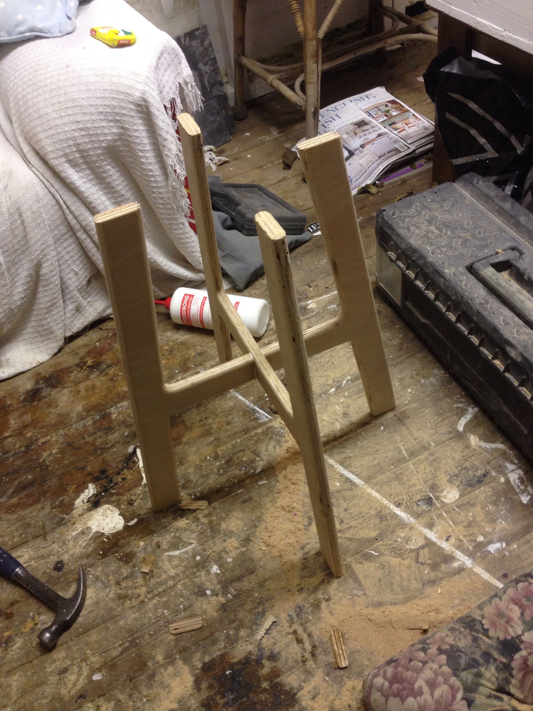 Plywood Stool 6 Steps (with Pictures) Instructables