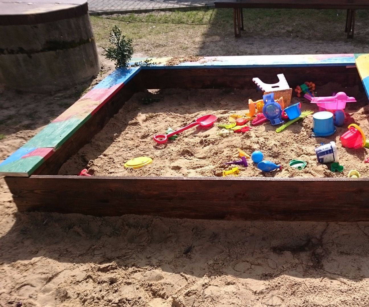 piaskownica  sandpit DIY Project DIY Project Image