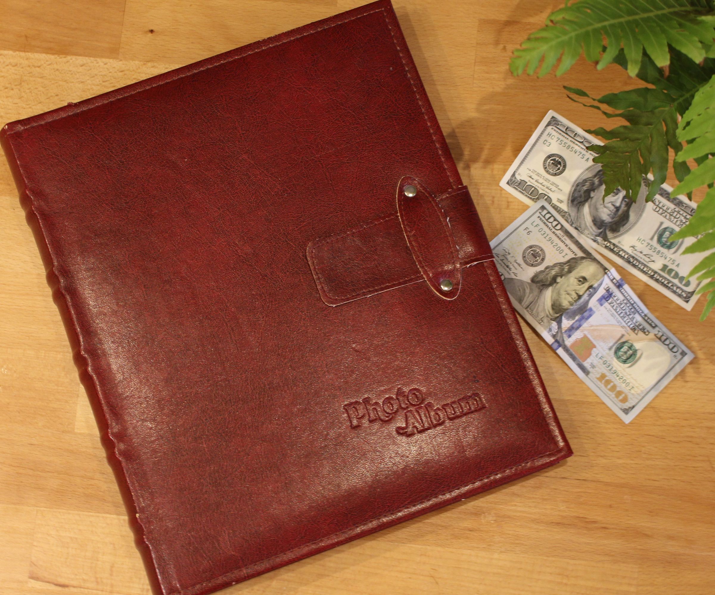 Magnetic Page Photo Album Hiding Place