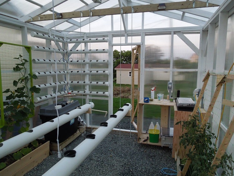 The Hydroponic, Automated, Networking, Climate Controlled Greenhouse
