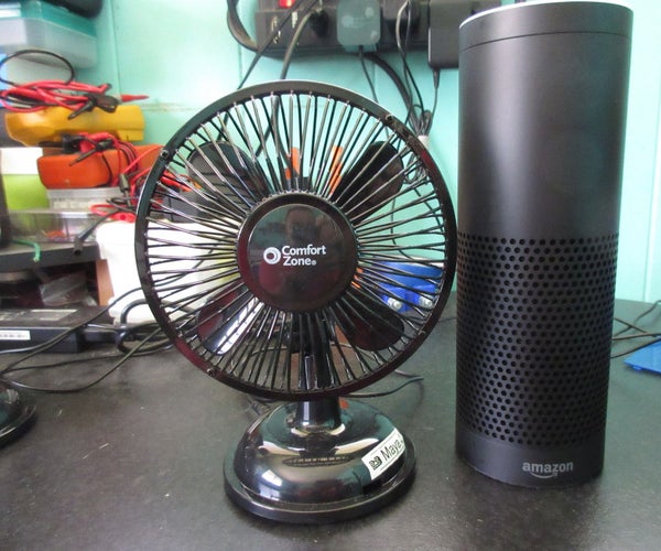 Amazon Alexa Enabled USB Fan