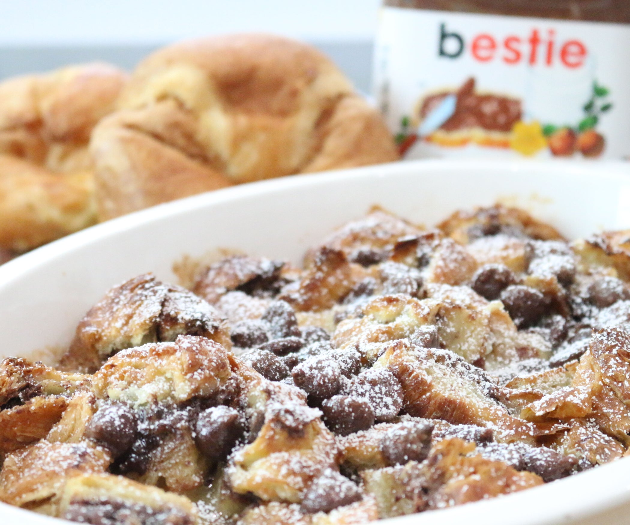 Nutella Croissant Bread Pudding 7 Steps (with Pictures) Instructables