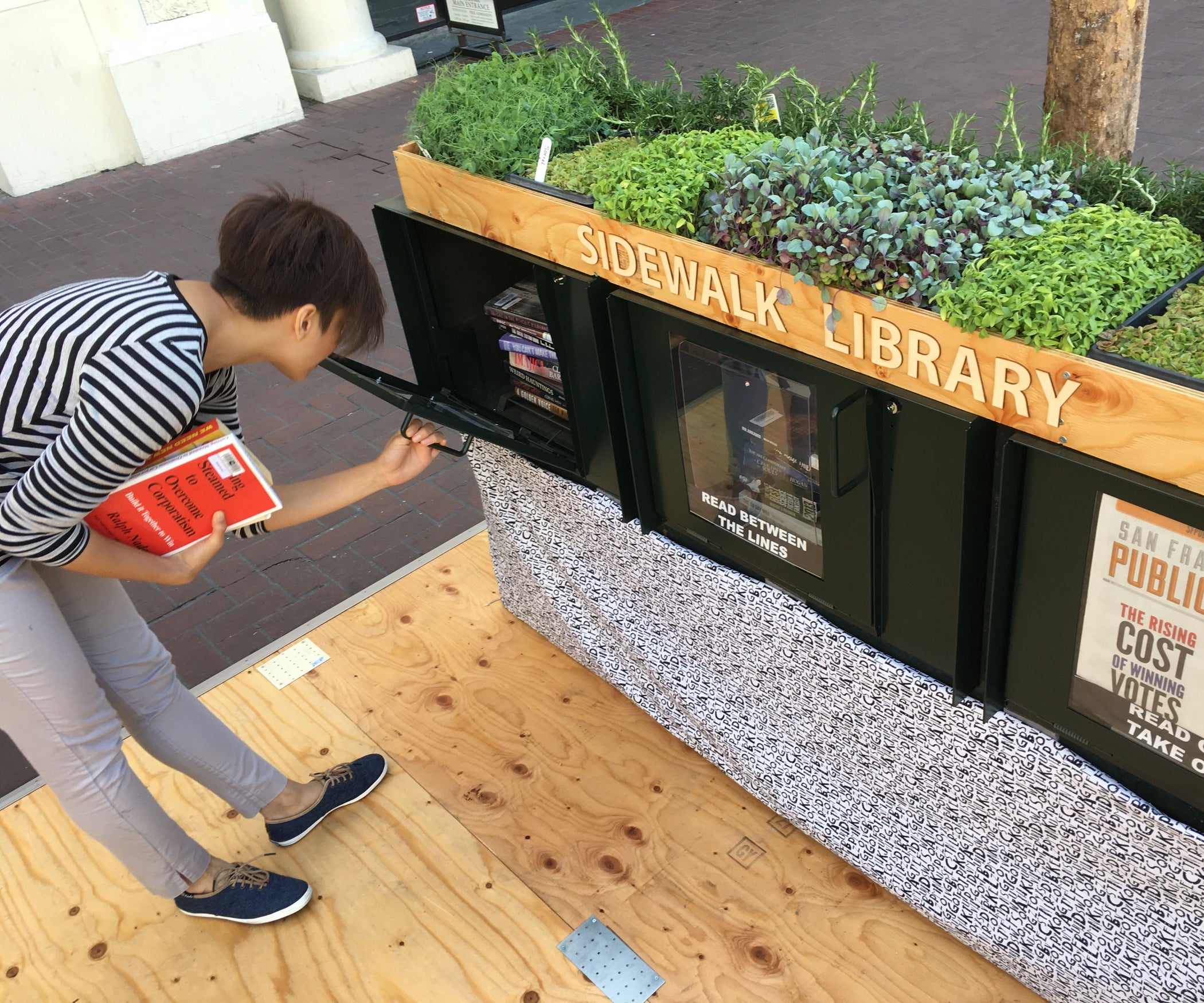 The Sidewalk Library MSPF 5 Steps (with Pictures) Instructables