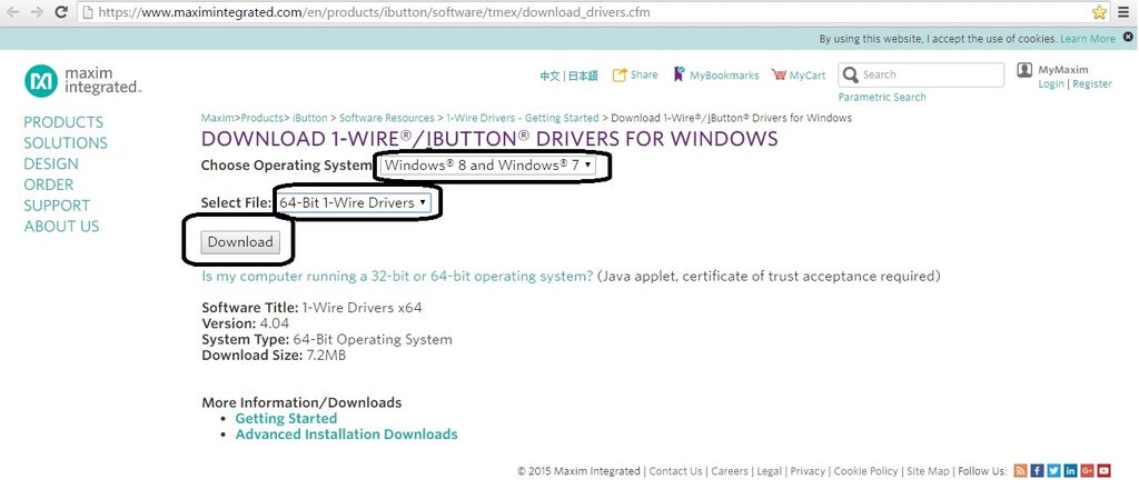 Dallas Semiconductor Maxim Driver Download for windows Dallas Semiconductor Maxim Driver Download for windows