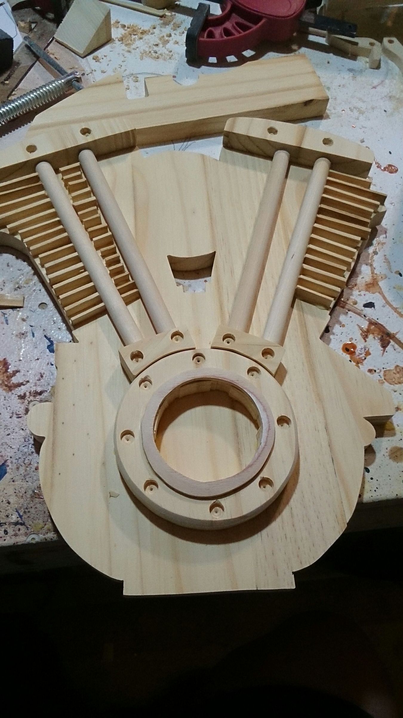 Harley Davidson Clock 11 Steps Instructables
