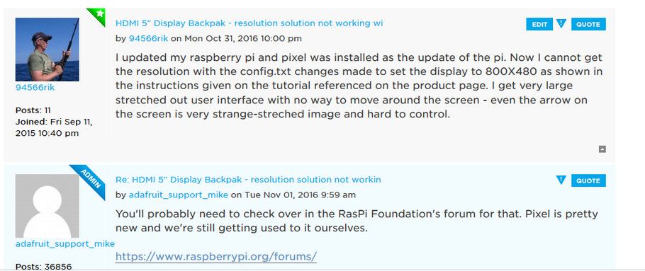 800 X 480 5 Hdmi Display Using Jessie With Pixel Resolution Issue 3 Steps Instructables