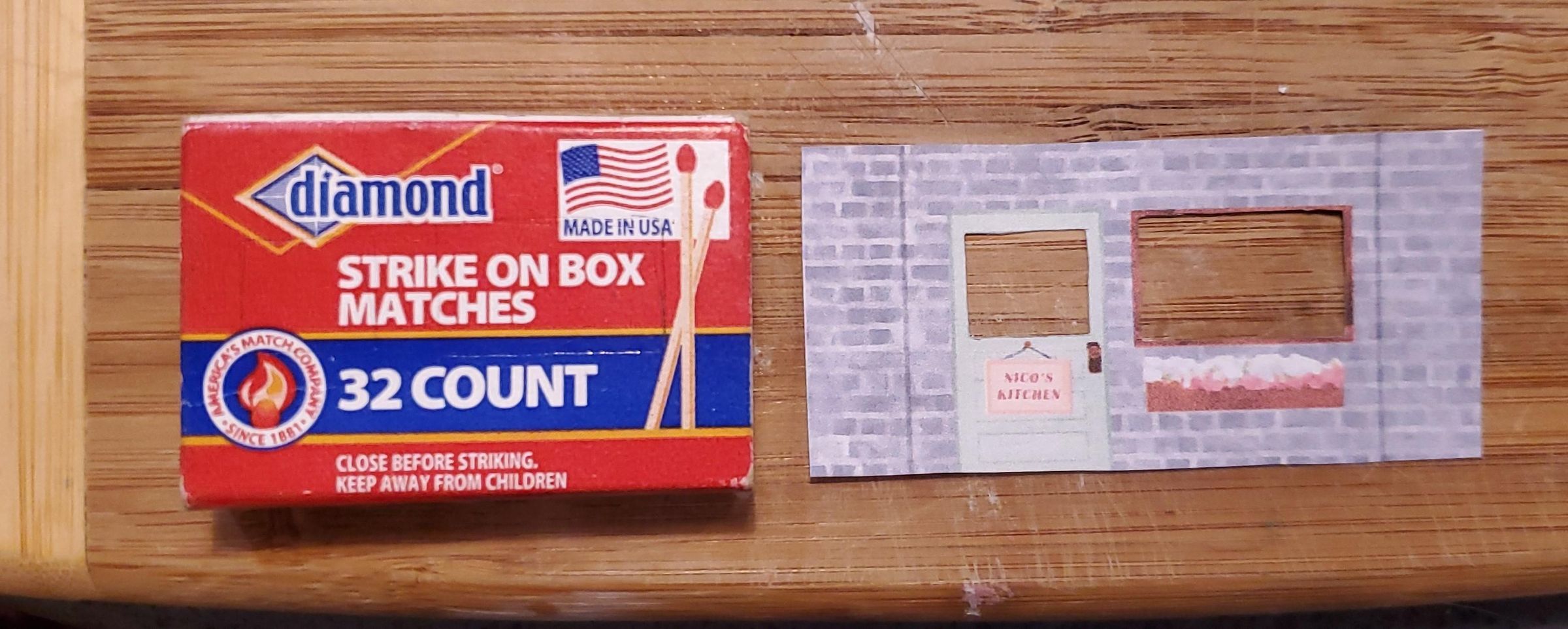Miniature Matchbox Kitchen 5 Steps (with Pictures) Instructables