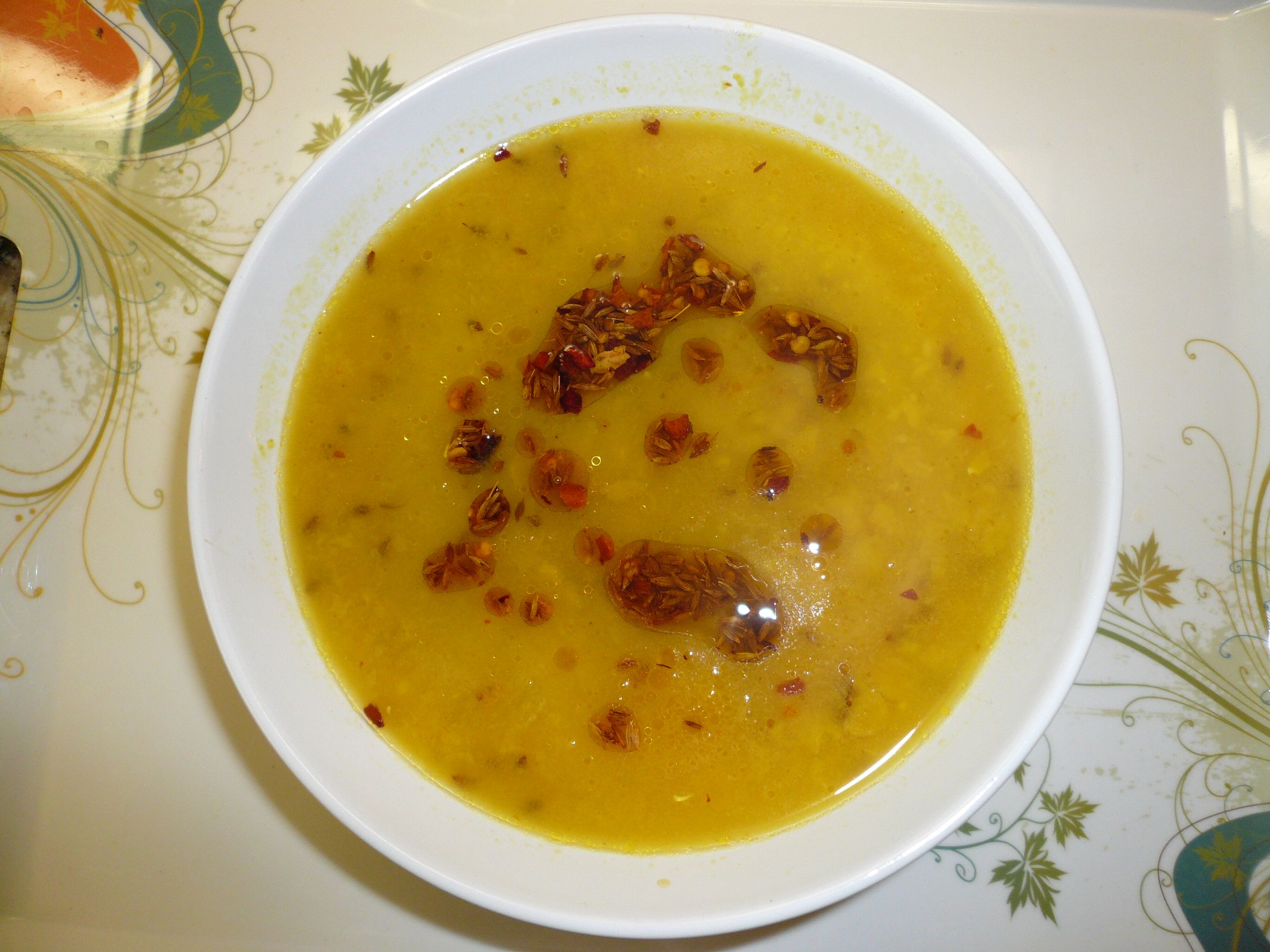 Yellow Lentil Soup for Winters