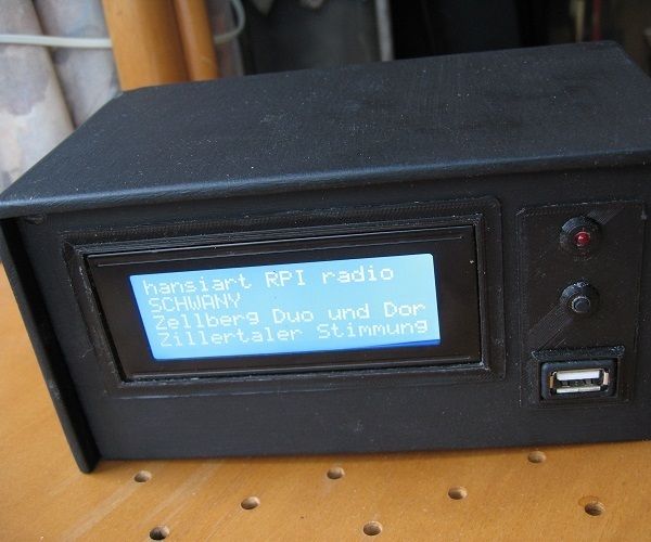 Raspberry Zero Internet Radio Mp3 Player 4 Steps Instructables