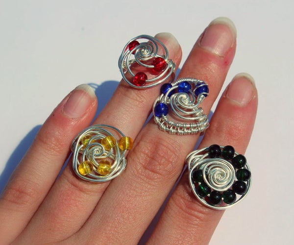 Hogwarts Houses Rings