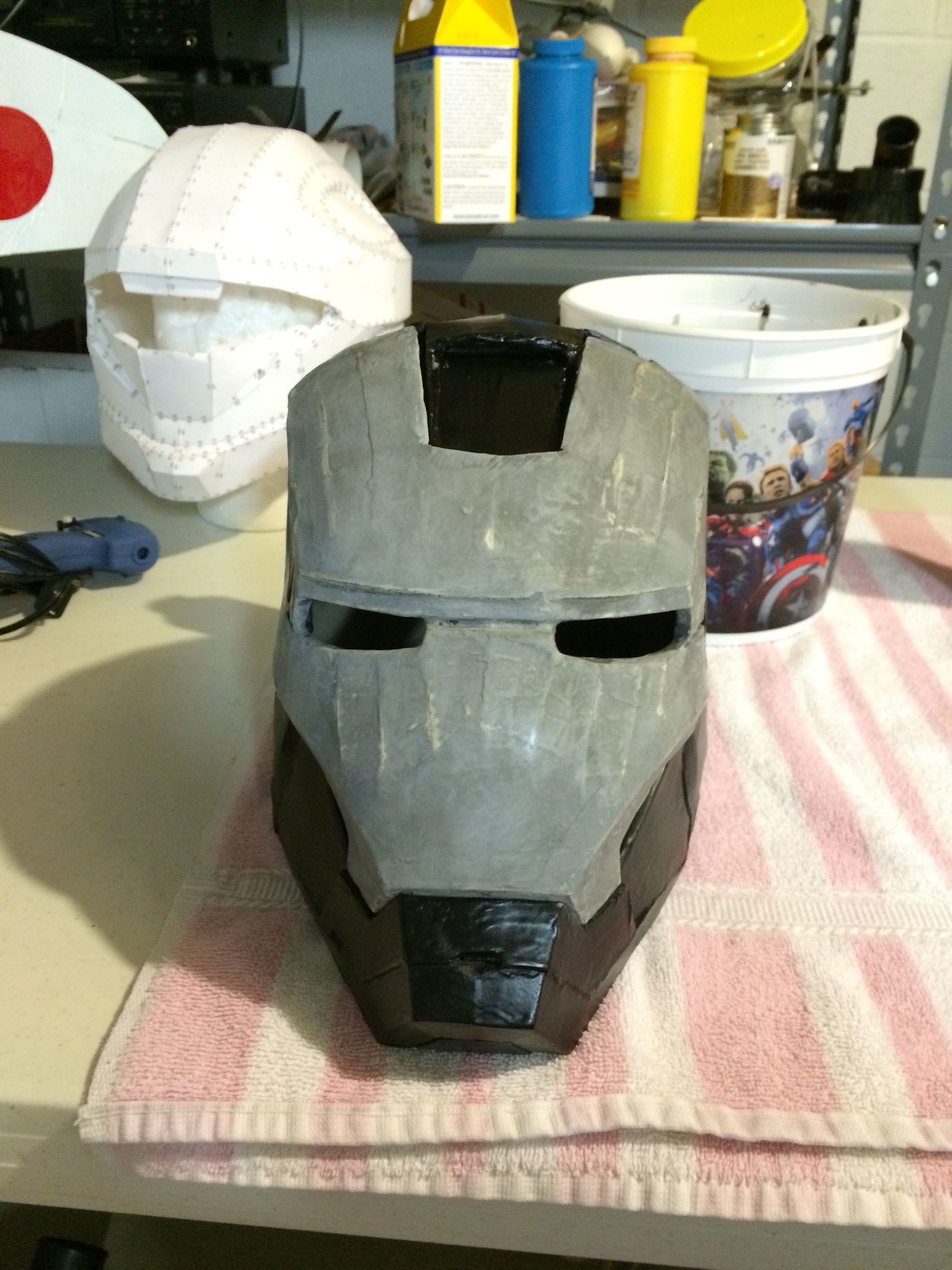 DIY Iron Man Helmet 7 Steps Instructables