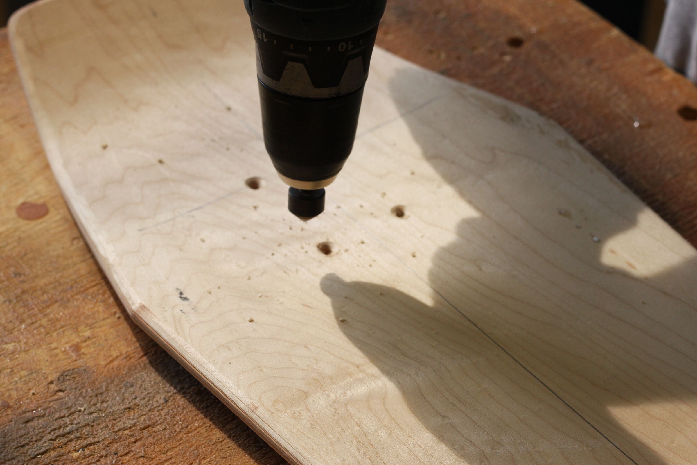 Layout, Cut and Finish a Skateboard 9 Steps Instructables