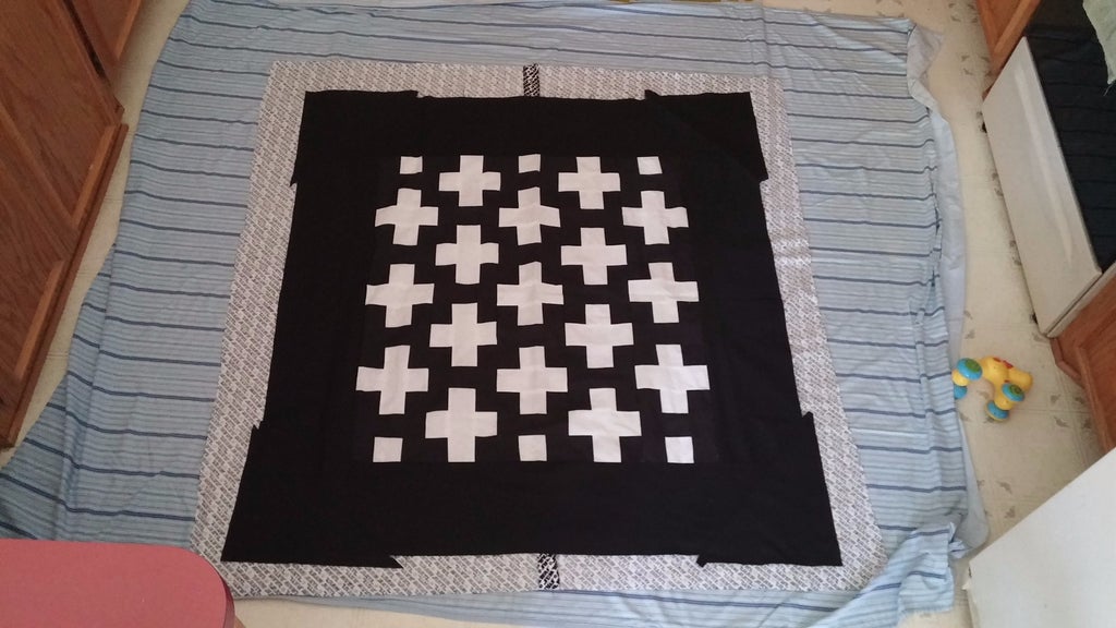 How To Spray Baste A Quilt And Machine Quilt It Too 5 Steps Instructables How To Spray Baste A Quilt And Machine Quilt It Too 5 Steps Instructables