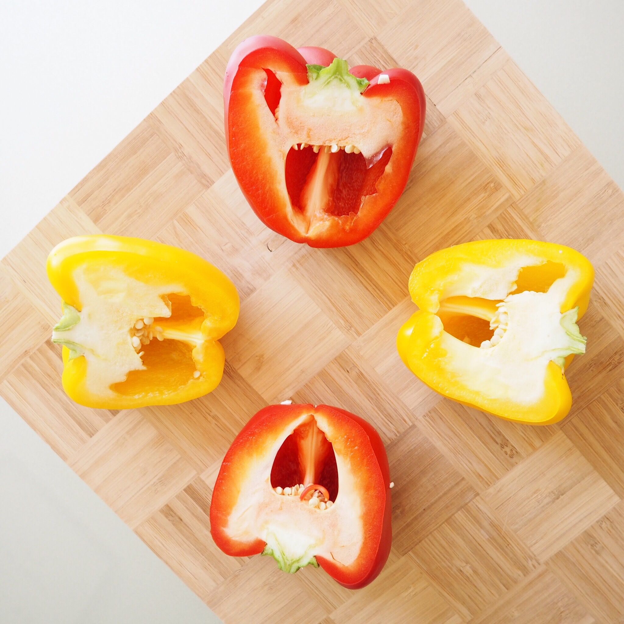 RECIPE STUFFED PEPPERS (with Pictures) Instructables