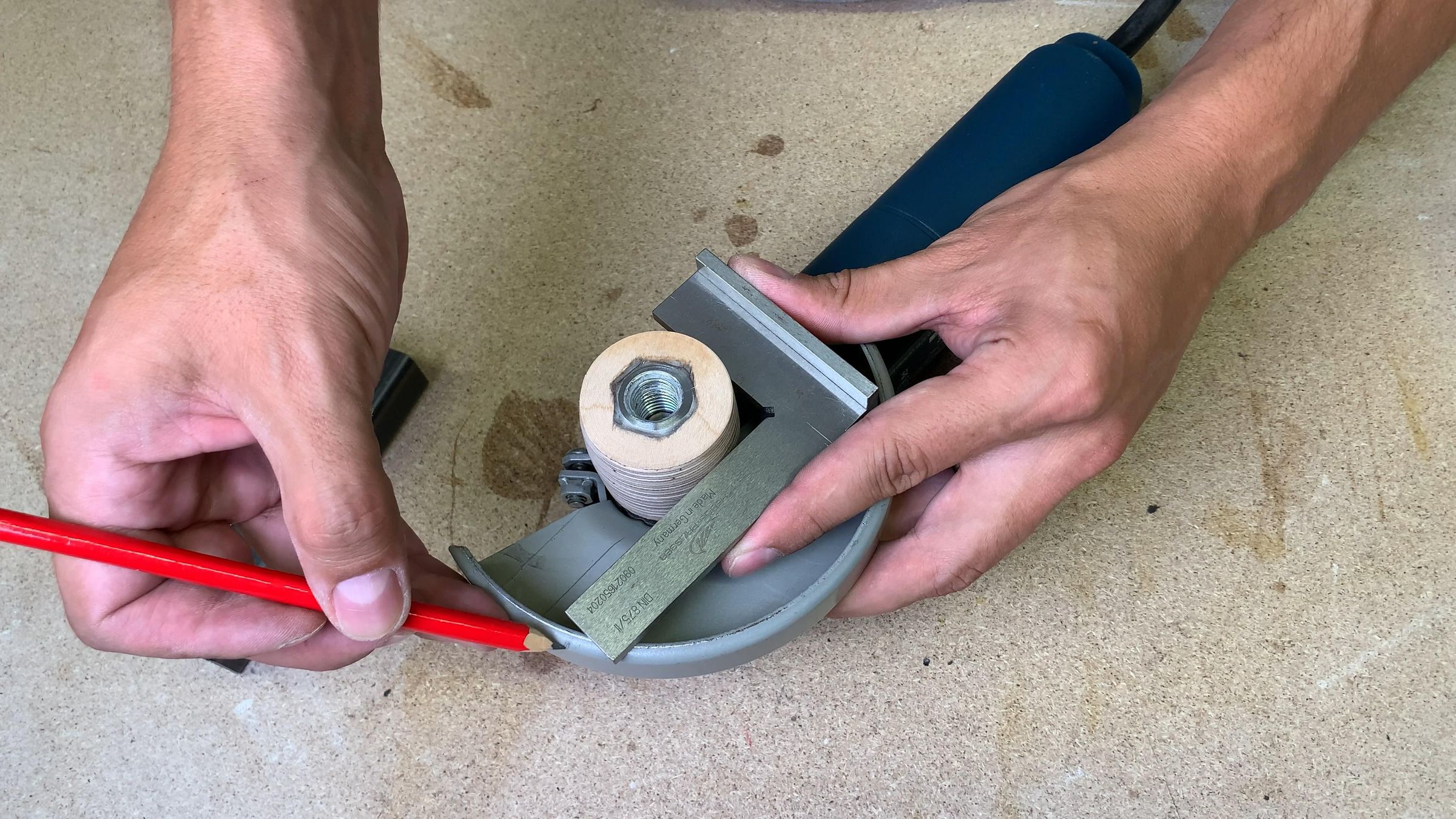 A Power File From an Angle Grinder 15 Steps (with Pictures