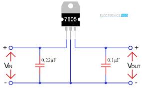 Connection With 7805 Voltage Regulator IC