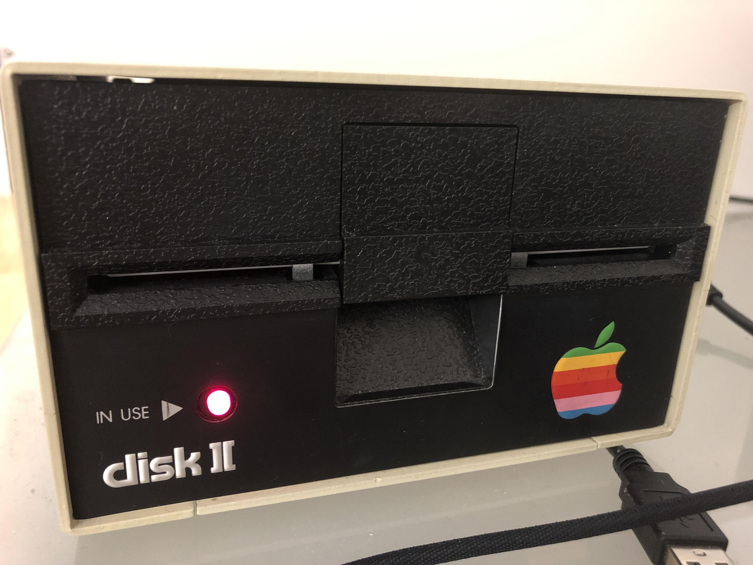 Apple Disk II Floppy Drive Reincarnated As a USB Hard Disk Enclosure