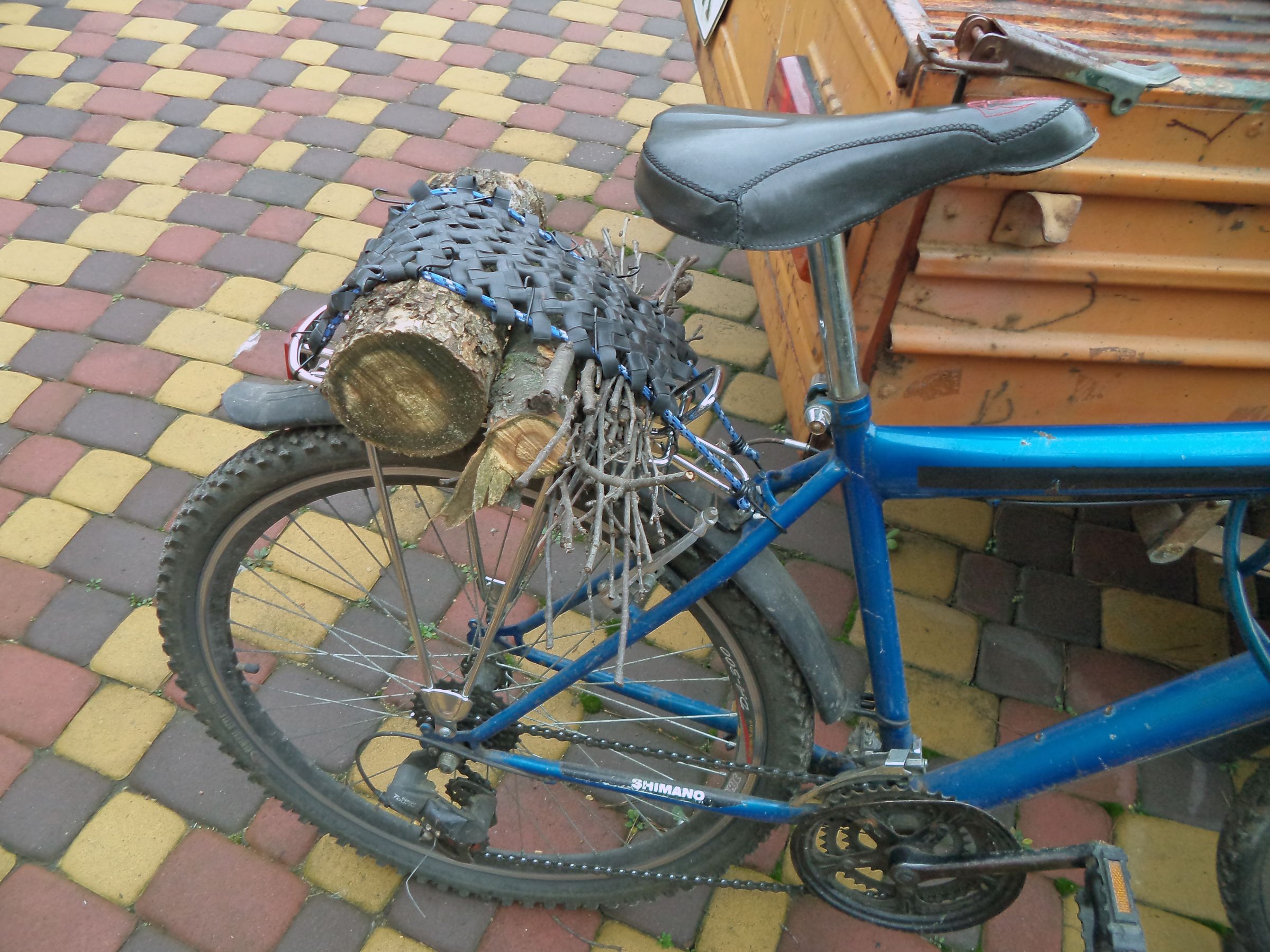 Bicycle Baggage Net From Old Inner Tube 8 Steps (with Pictures