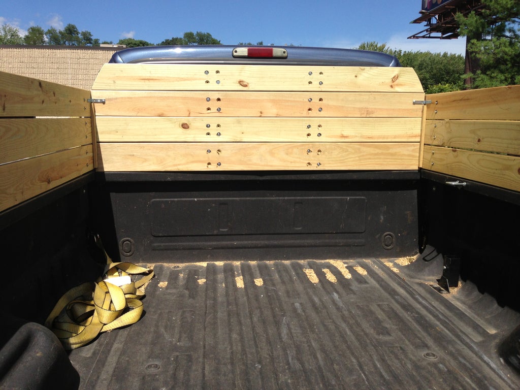 Diy Wooden Headache Rack Show Us Your Homemade Truck Racks