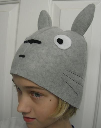 Totoro Hat : 8 Steps (with Pictures 