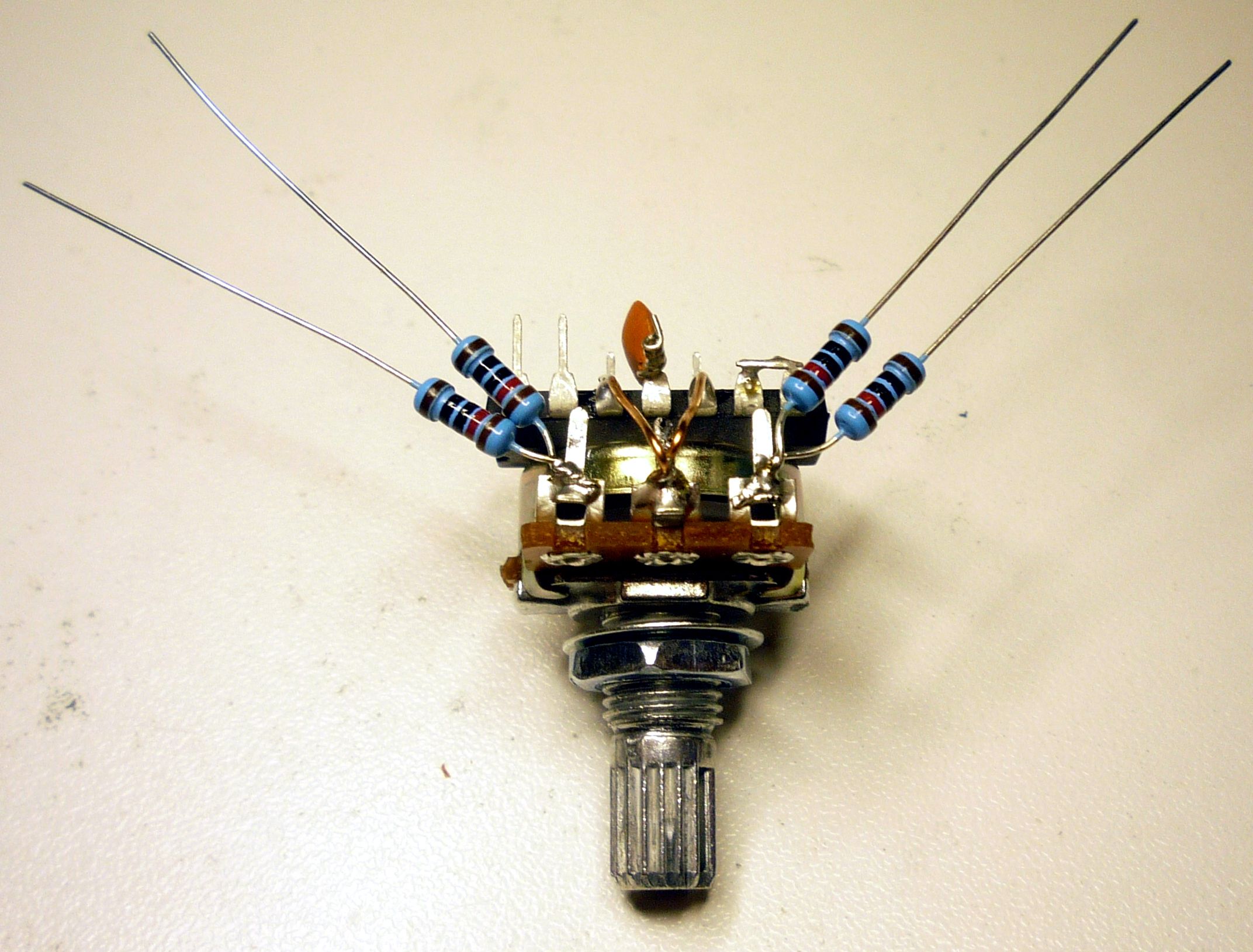 Crossfader Circuit Point To Point 16 Steps With Pictures Instructables
