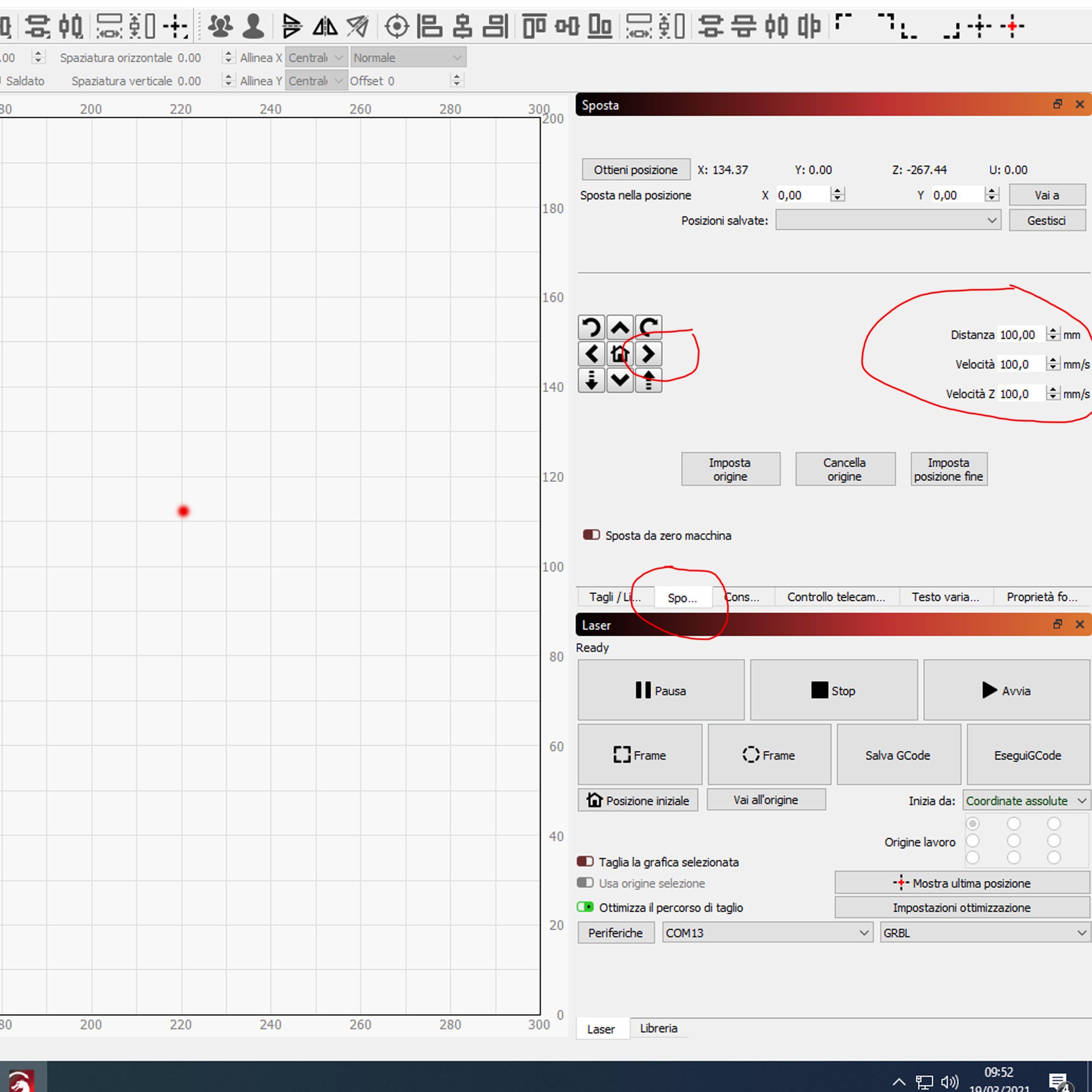 Configurare Grbl Con Lightburn 4 Steps Instructables