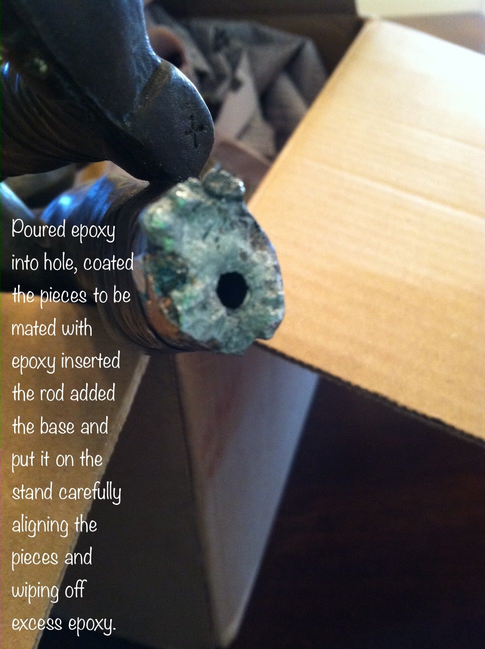 Reparing Broken Pewter Statue (with Pictures) Instructables