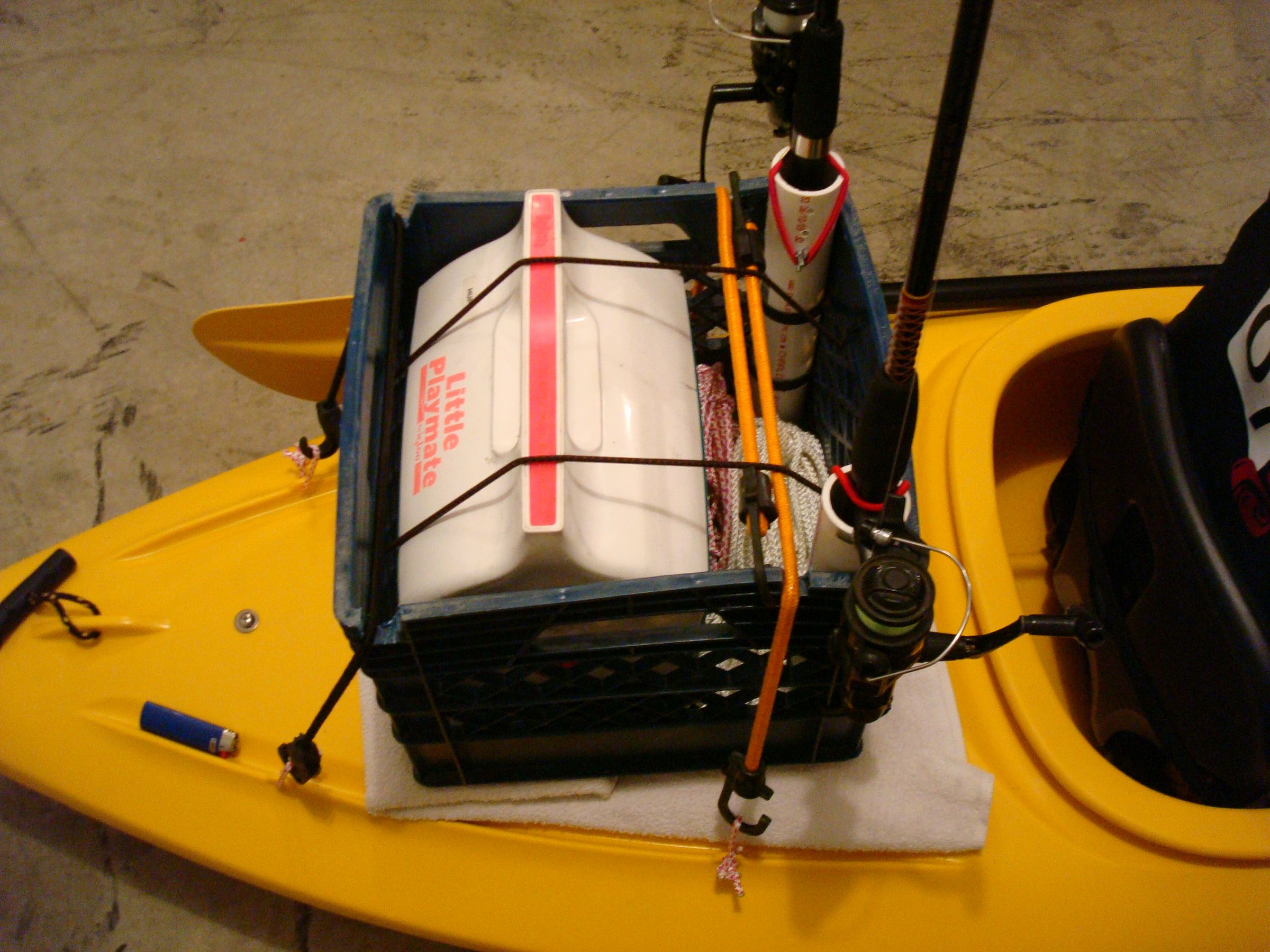 Rigging a SINK (sitinkayak) for Fishing 4 Steps (with Pictures) Instructables