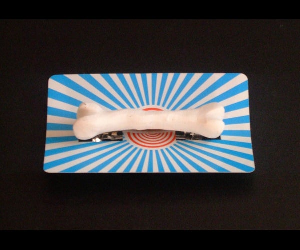 How to Make Bone Hair Barettes