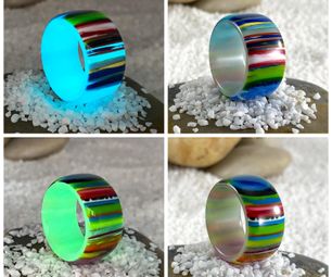 2 Layer Glow Ring - Batteries Not Included