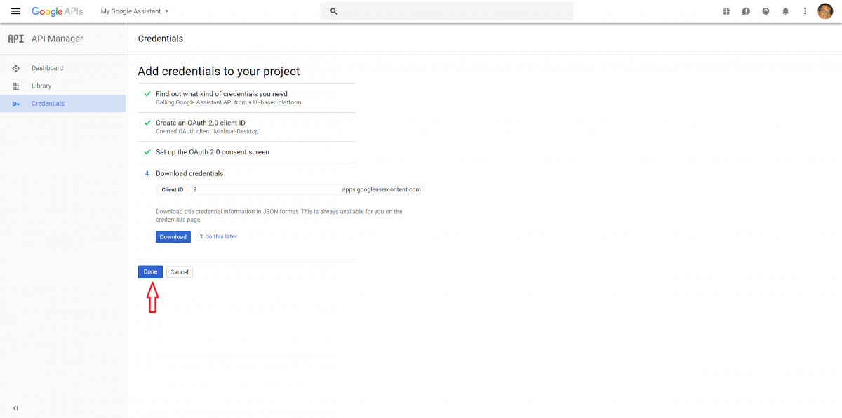 google home for linux