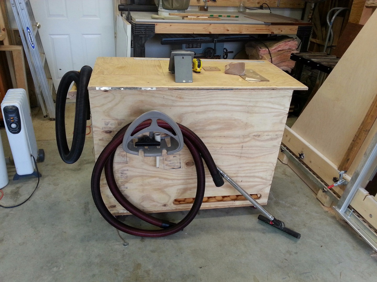 Portable Dust Collection System With Noise Reduction & Dust Separator