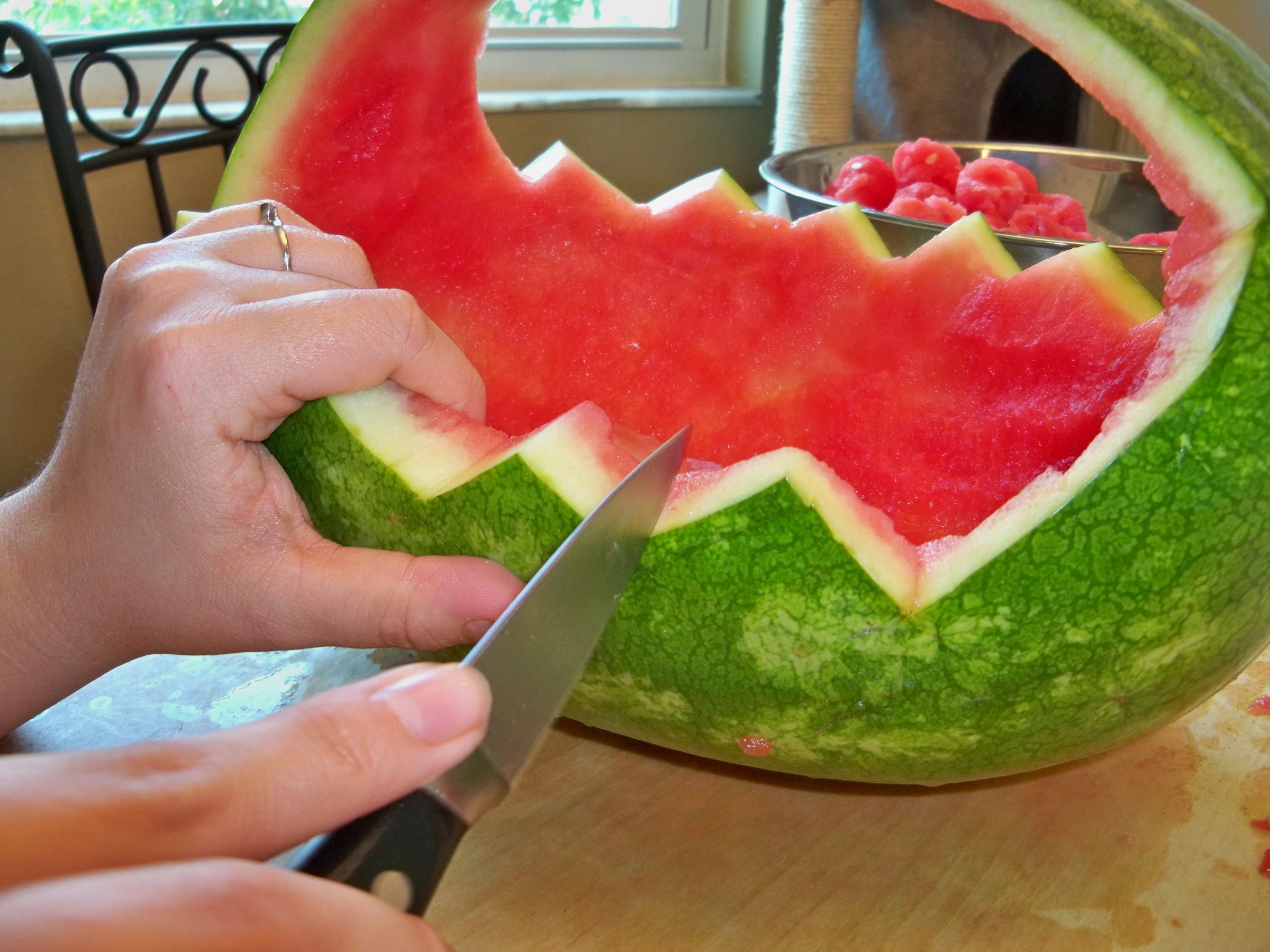 Watermelon Fruit Basket 6 Steps (with Pictures) Instructables
