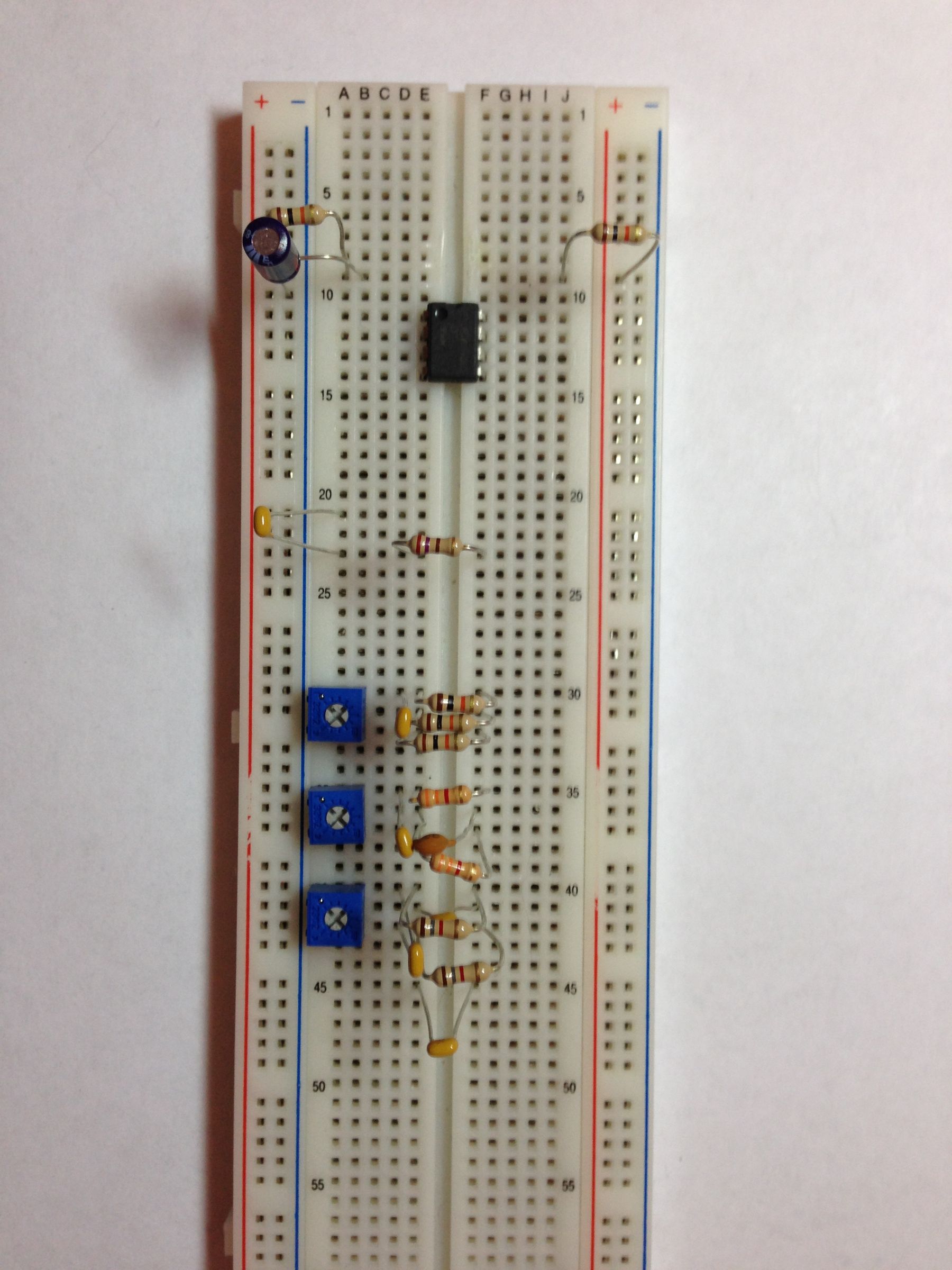 Building a Three Channel EQ on a Breadboard 7 Steps Instructables