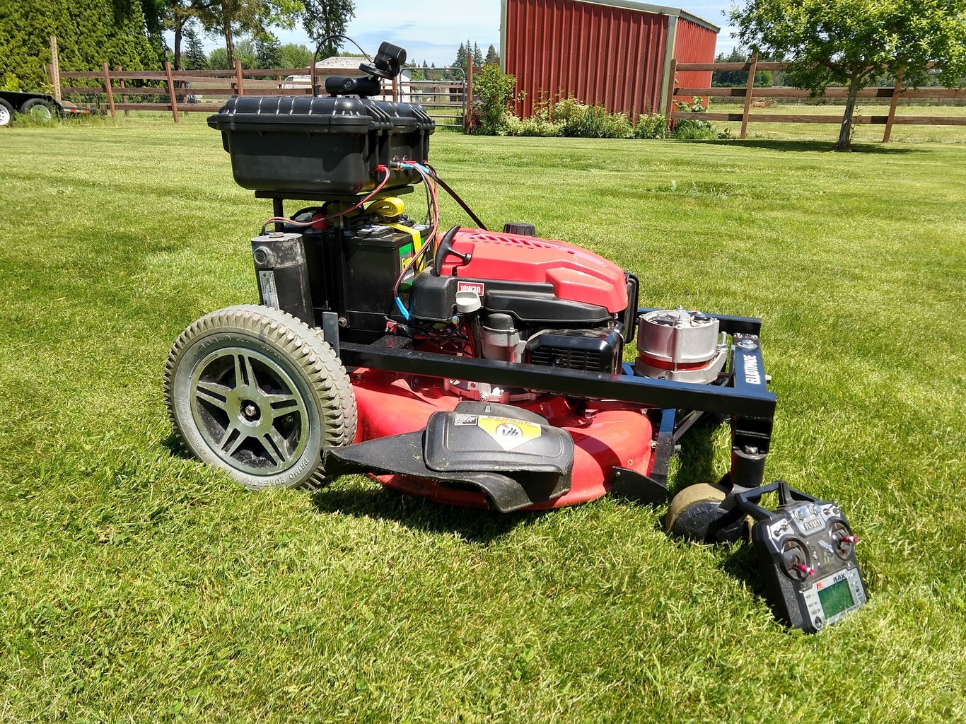 Remote Control Lawn Mower : 7 Steps (with Pictures) - Instructables