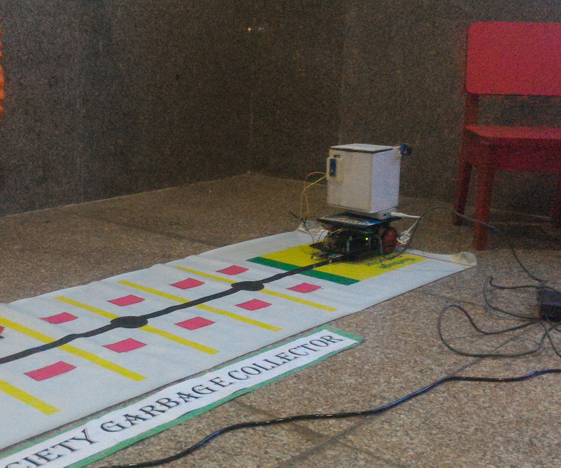 automatic garbage collector robot using arduino