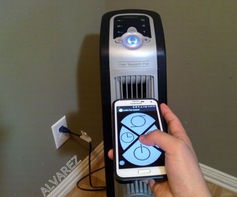 Fan Control Remote App 5 Steps Instructables