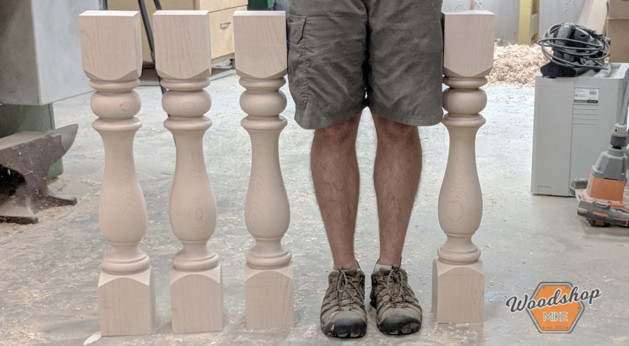How To Make Identical Table Legs On A Wood Lathe 4 Steps With Pictures Instructables How To Make Identical Table Legs On A, How To Make Round Table Legs Without Lathe