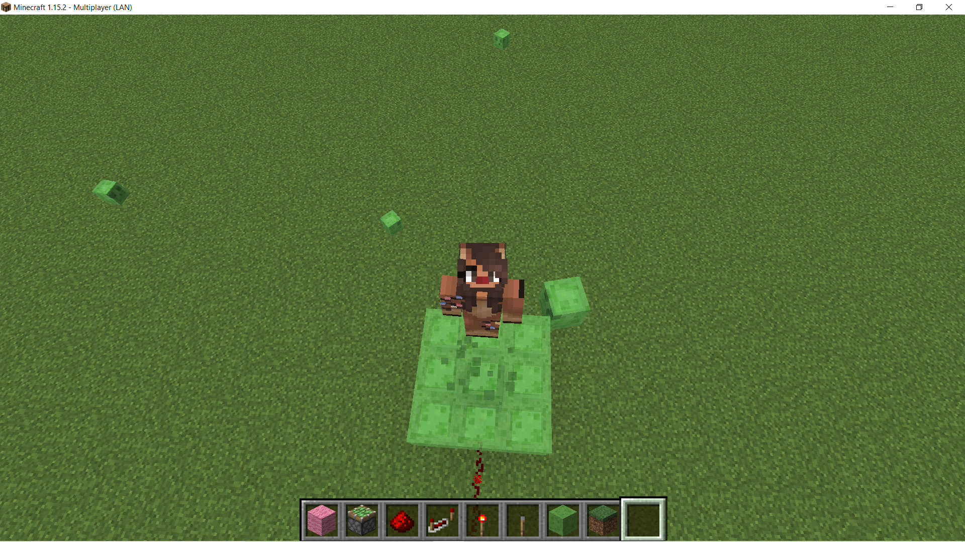 How To Make A Minecraft Trampoline 7 Steps Instructables