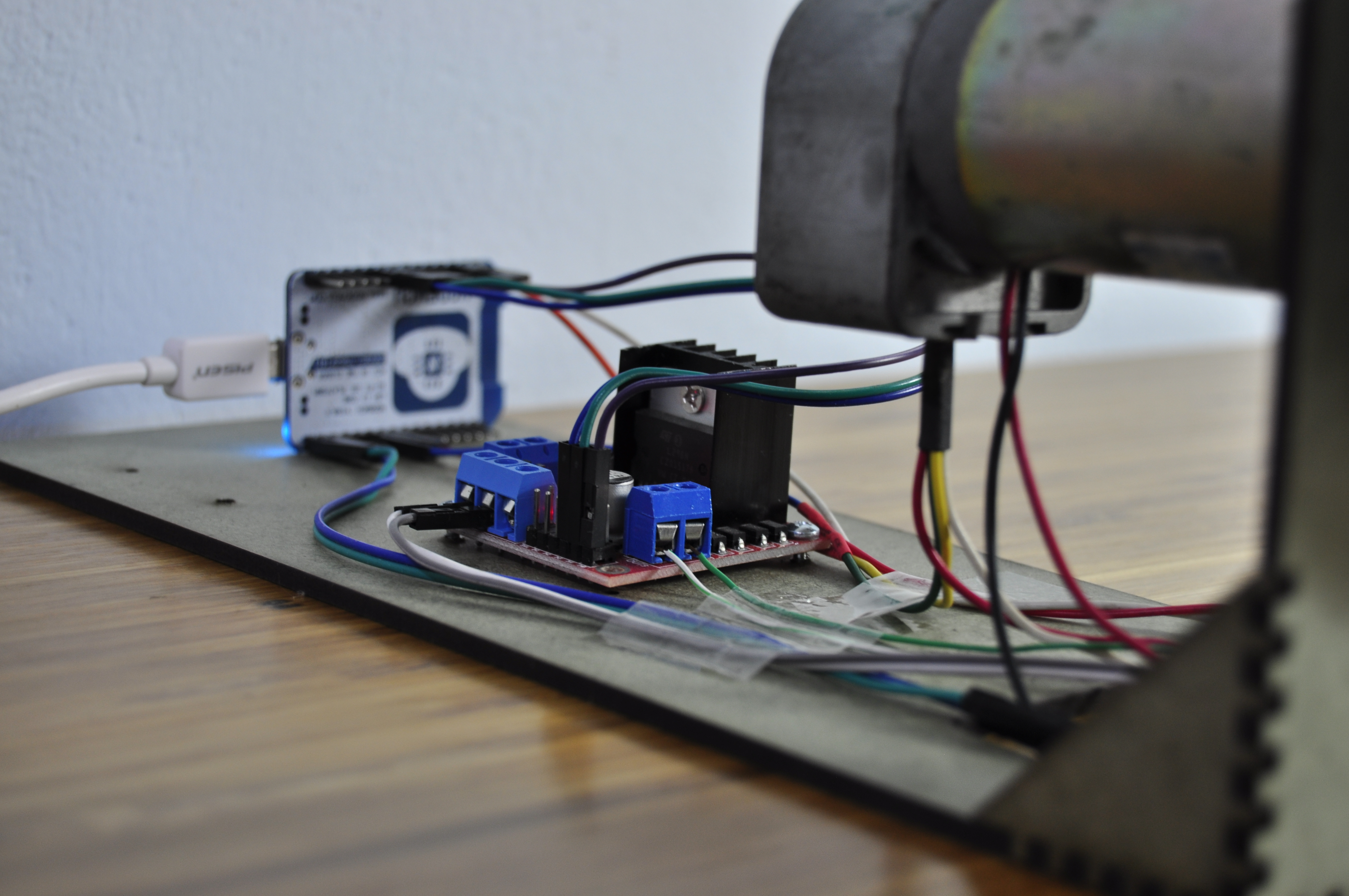 position control of a dc motor arduino