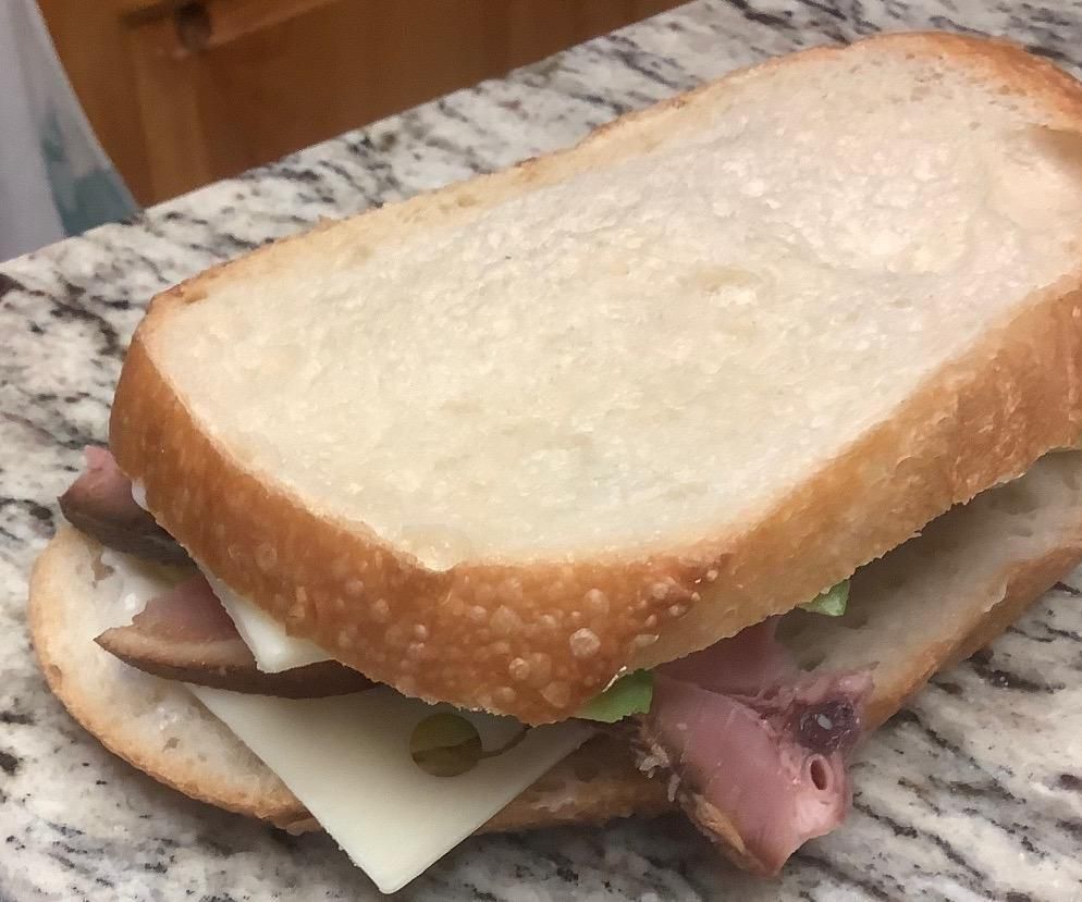 Incredible Ham, Swiss Cheese, and Avocado Sandwich 6 Steps